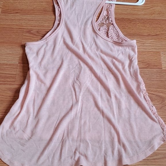 Pink Lace Tank Top - Picture 2 of 2